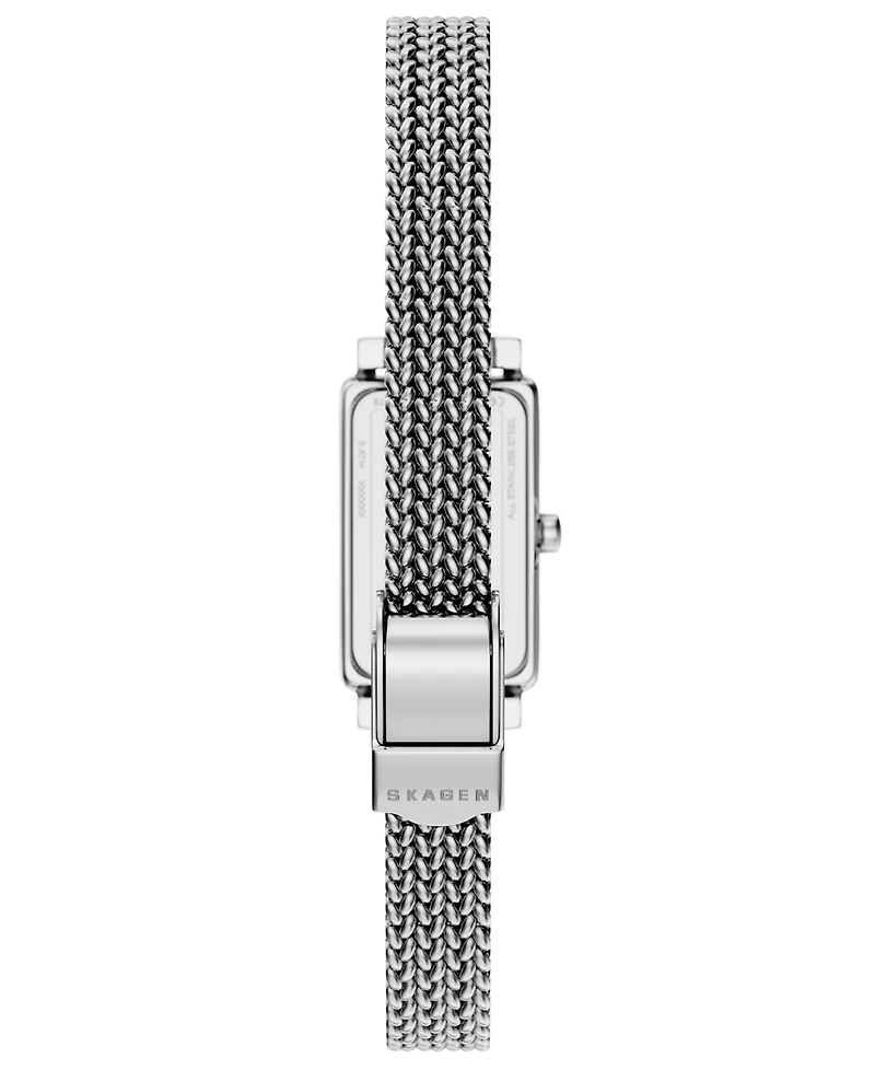 Skagen Women's Hagen Micro Quartz Two-Hand Silver Stainless Steel Watch, 31mm