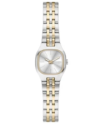 Skagen Women's Mellem Micro Quartz Two-Hand Two-Tone Stainless Steel Less Than Watch, 22mm