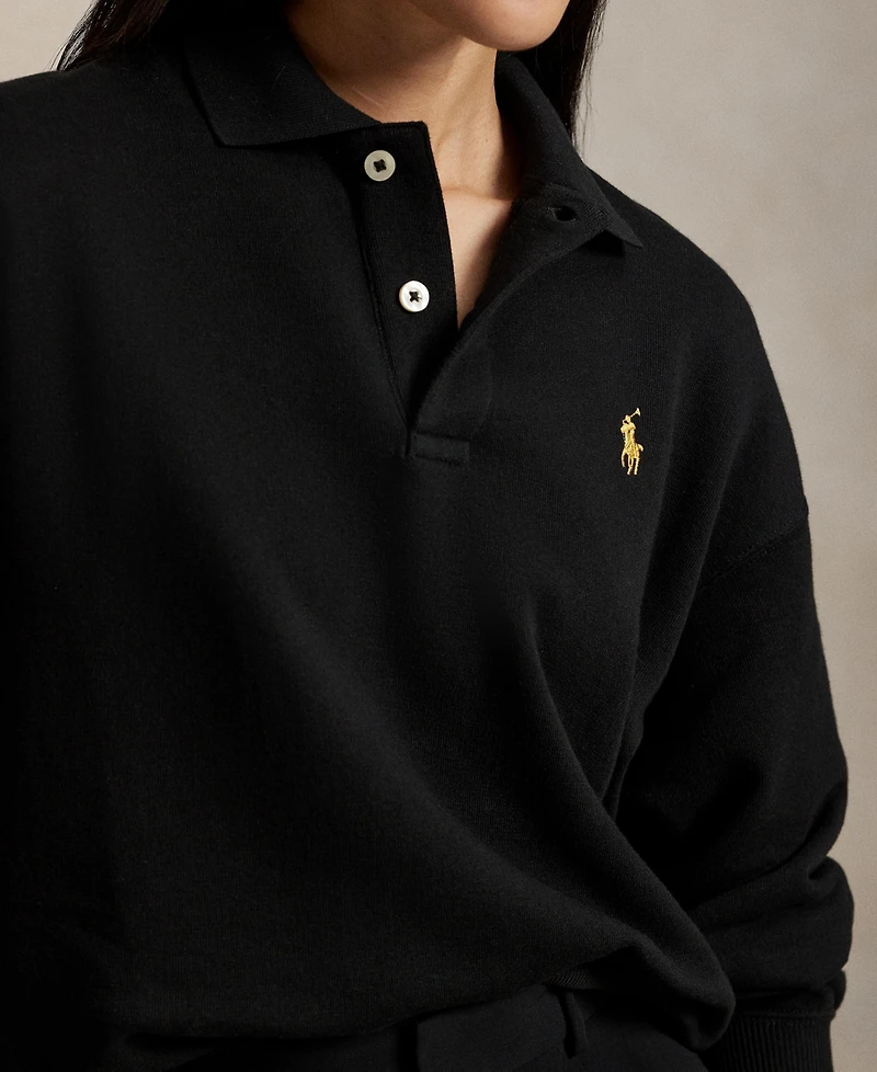 Polo Ralph Lauren Women's Johnny Collar Fleece Sweatshirt