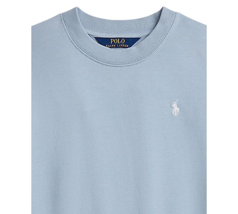 Polo Ralph Lauren Girls' 7-16 Floral-Skirt Crewneck French Terry Dress