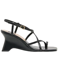 Dolce Vita Women's Aylee Toe Ring Strappy Dressy Wedge Sandals