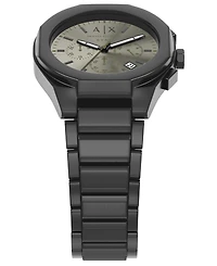 Armani Exchange Men's Sync Quartz Chronograph Gunmetal Stainless Steel Watch, 42mm