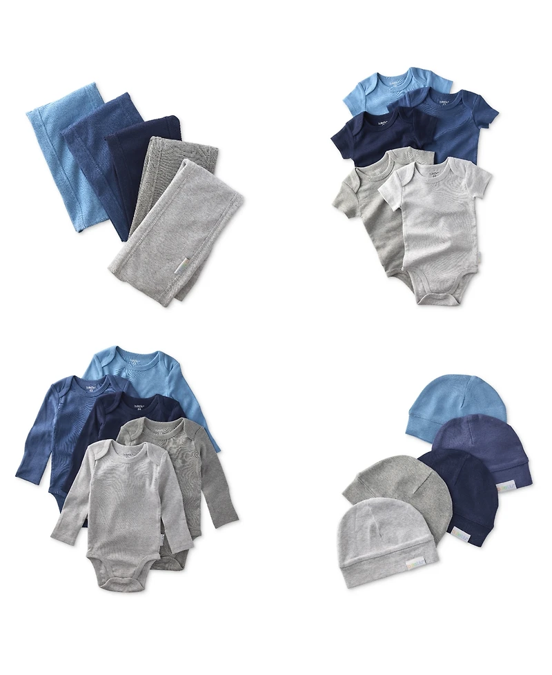 butterblu Baby Boys' or Girls' Beanie Hats, 5-Pack