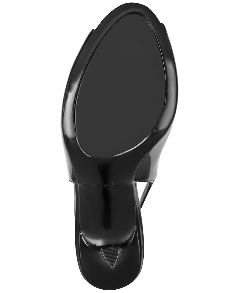 Marc Fisher Women's Vasi Peep Toe Dress Sandals