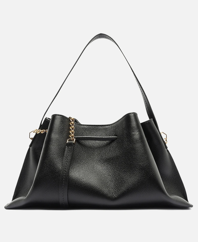 Arezzo Alba Small Snap Button Shoulder Bag