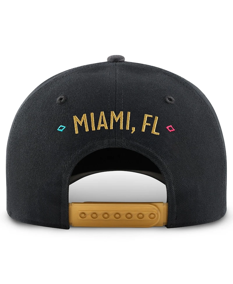 Nike Men's Black/Anthracite Indiana Hoosiers 2025 College Football Playoff National Champions Locker Room Rise Structured Hat