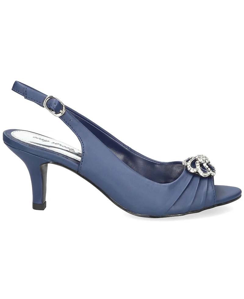 Easy Street Women's Poise Slingback Dress Sandals