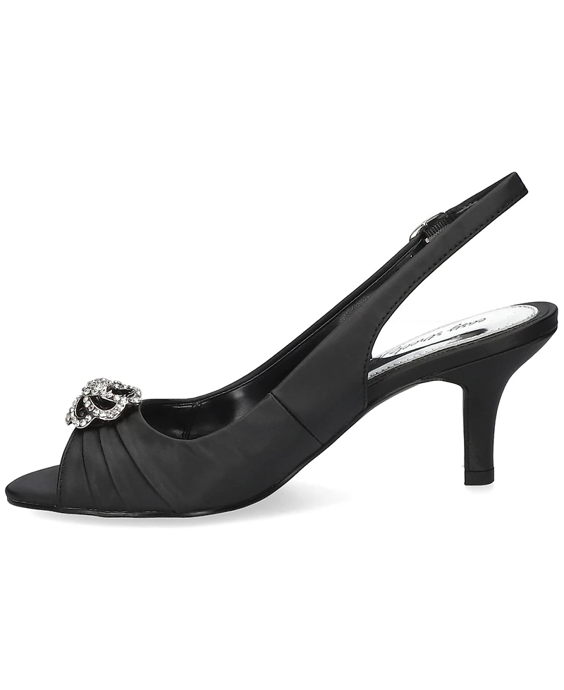 Easy Street Women's Poise Slingback Dress Sandals