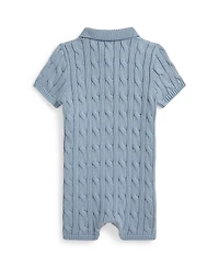 Polo Ralph Lauren Baby Boys' Cable-Knit Shortall