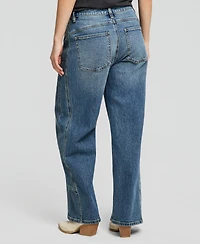 And Now This Women's Seamed Wide-Leg Jeans, Macy's Exclusive