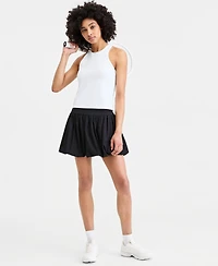 Id Ideology Women's Bubble-Hem Skort, Macy's Exclusive