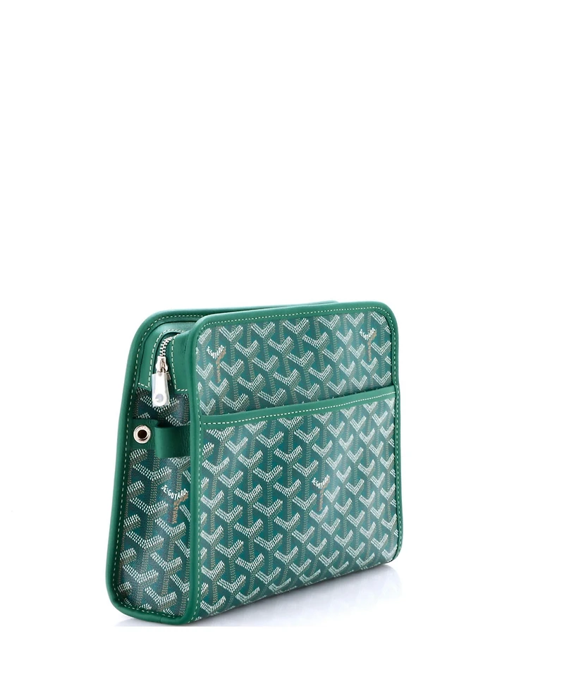 Pre-Owned Goyard Jouvence Toiletry Pouch Coated Canvas