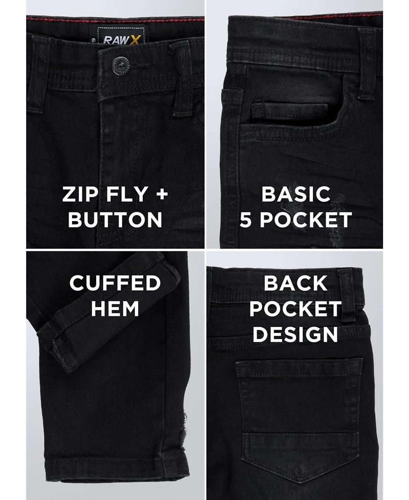 Raw X Little Boy's Distressed Jeans 4-7