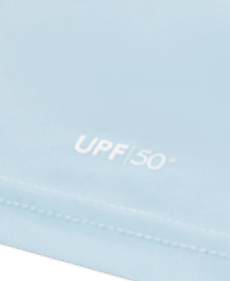 Hurley Toddler Boys' 2T-4T Crochet Skull Swim T-Shirt and Shorts, 2-Piece Set