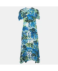 Pre-Owned Stella Mccartney Women's Multicolour Naya Floral Print Top & Skirt Set