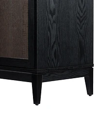 Sango 29.33" Wood Arch 2-Door Cabinet