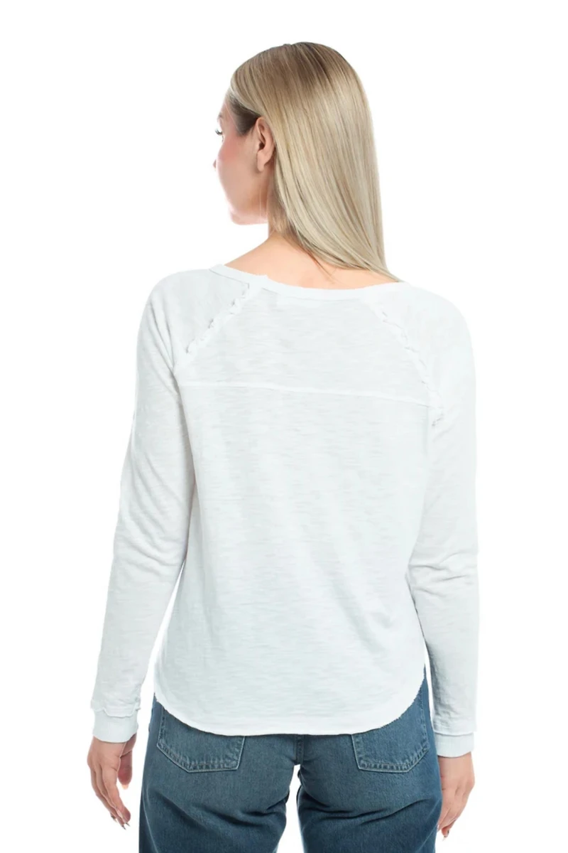 Wilt Clothing Women's Raglan Long Sleeve Tee