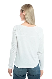 Wilt Clothing Women's Raglan Long Sleeve Tee