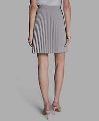 Bcbg Women's Pleated Pull-On Mini Skirt