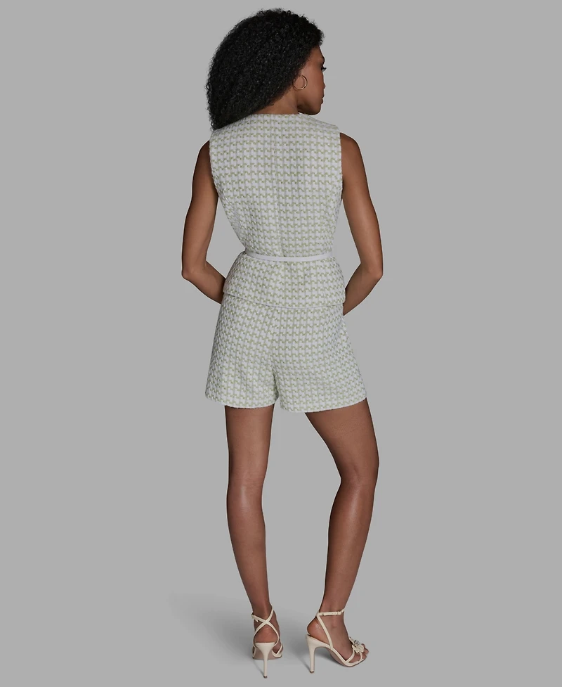 Bcbg Women's Button-Front Belted Vest