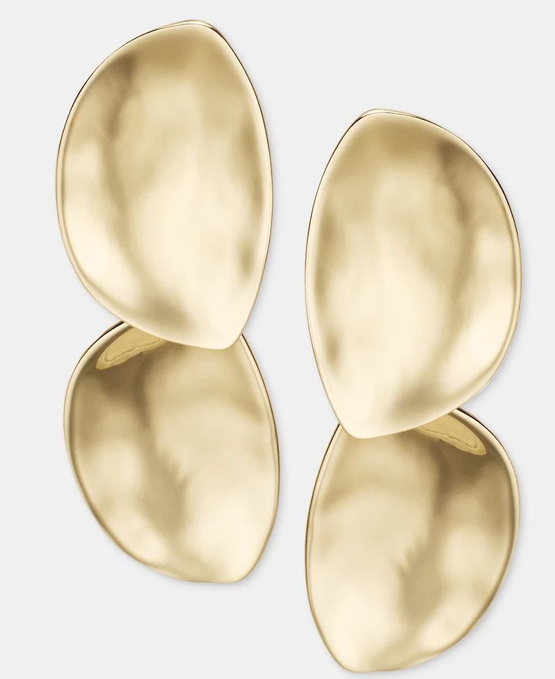 I.n.c. International Concepts Sculptural Oval Statement Earrings, Macy's Exclusive