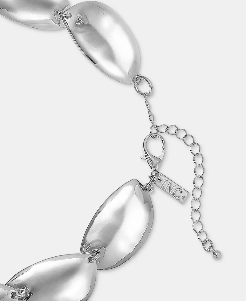 I.n.c. International Concepts Sculptural Disc Collar Necklace, 16" + 3" extender, Macy's Exclusive