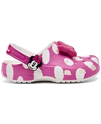 Crocs x Disney Little Girls Minnie Mouse Classic Clogs from Finish Line