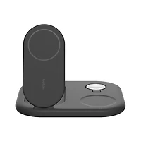 Belkin Qi2 15W 3-in-1 Wireless Pad/Stand - Black