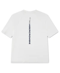 abercrombie kids Girls' Core Short-Sleeve Rashguard