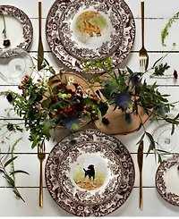 Spode Woodland Black Lab Cereal Bowl