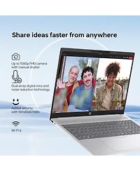 Hp Essential 17.3" Premium Traditional Laptop Intel Core Ultra 255U 8GB Ram Intel Graphics 512GB Ssd Storage Windows 11 Home Hd+ 60Hz