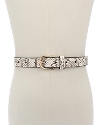 kate spade new york Printed Snake Belt