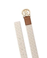 Michael Kors Women's Non-Reversible Leather Belt