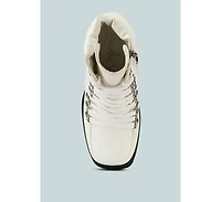 Boogie High Platform Lace Up Boots