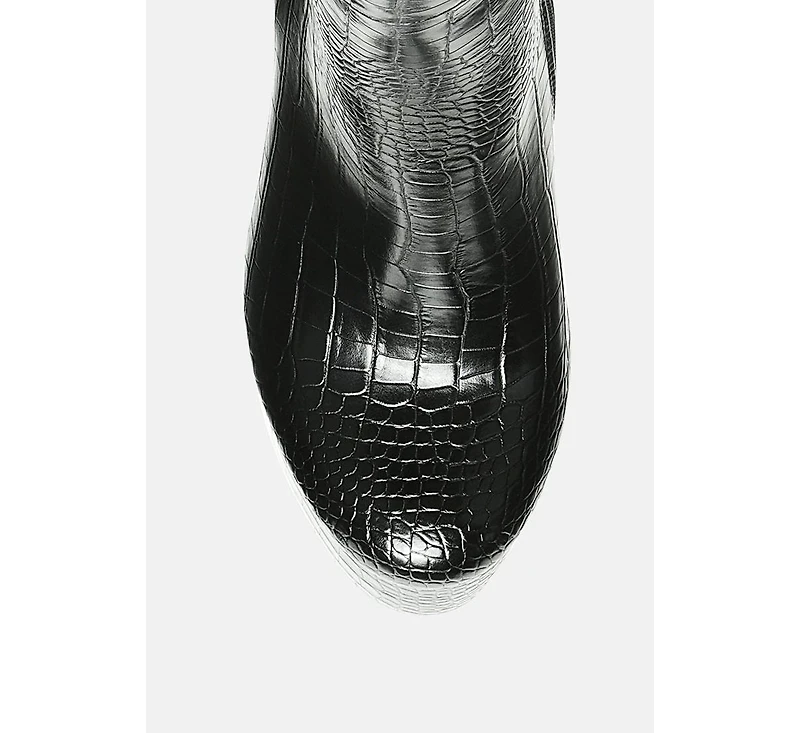 Bumpy Platform Bootie Women