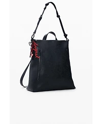 Desigual Women's Medium backpack with Mickey Mouse appliques