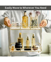 Yigii Stainless Steel Vanity Shelf for Bathroom and Kitchen