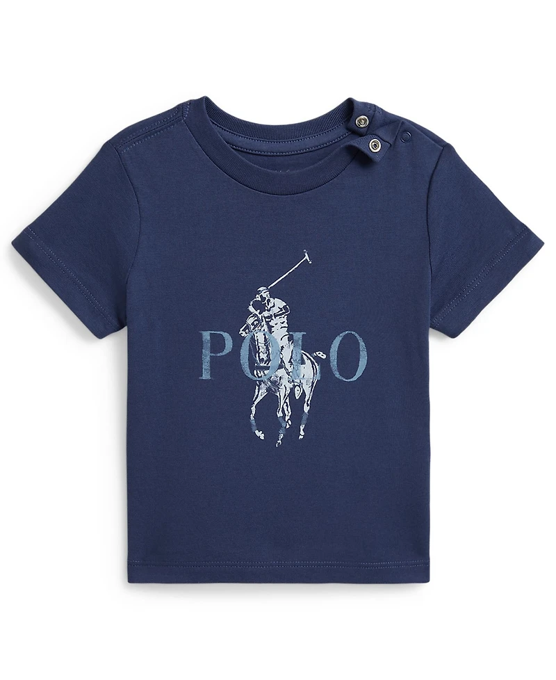 Polo Ralph Lauren Baby Boys' Big Pony Cotton Jersey T-Shirt