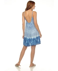 Raviya Women's Spaghetti Strap Tiered Short Swim Dress