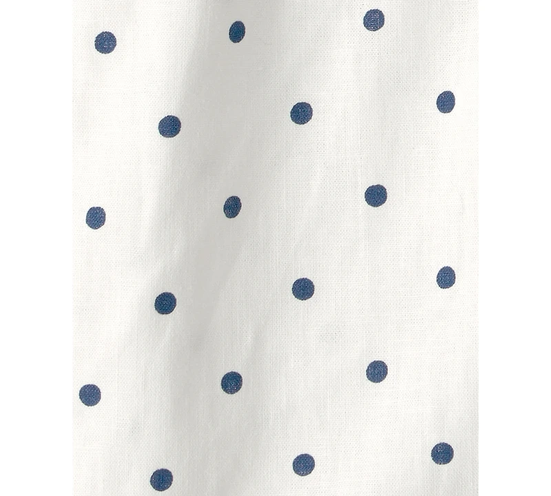 Carter's Baby Girls' Polka Dot Short-Sleeve Top and Pants, 2-Piece Set