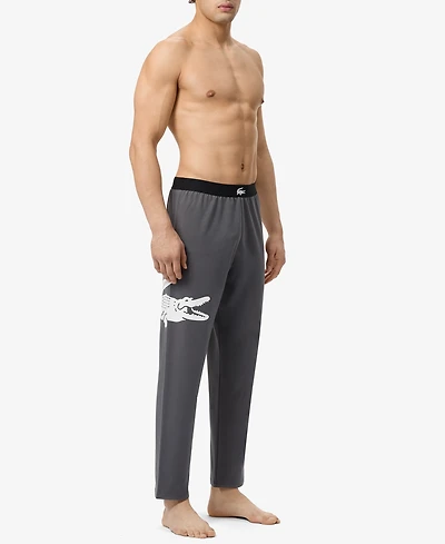 Lacoste Men's Loungewear Logo Pajama Pants