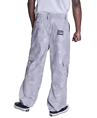 Converse Men's Box Pattern Wide Leg Cargo Pants