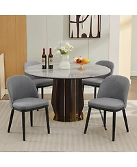 gaomon Modern Wooden Dining Chairs Set