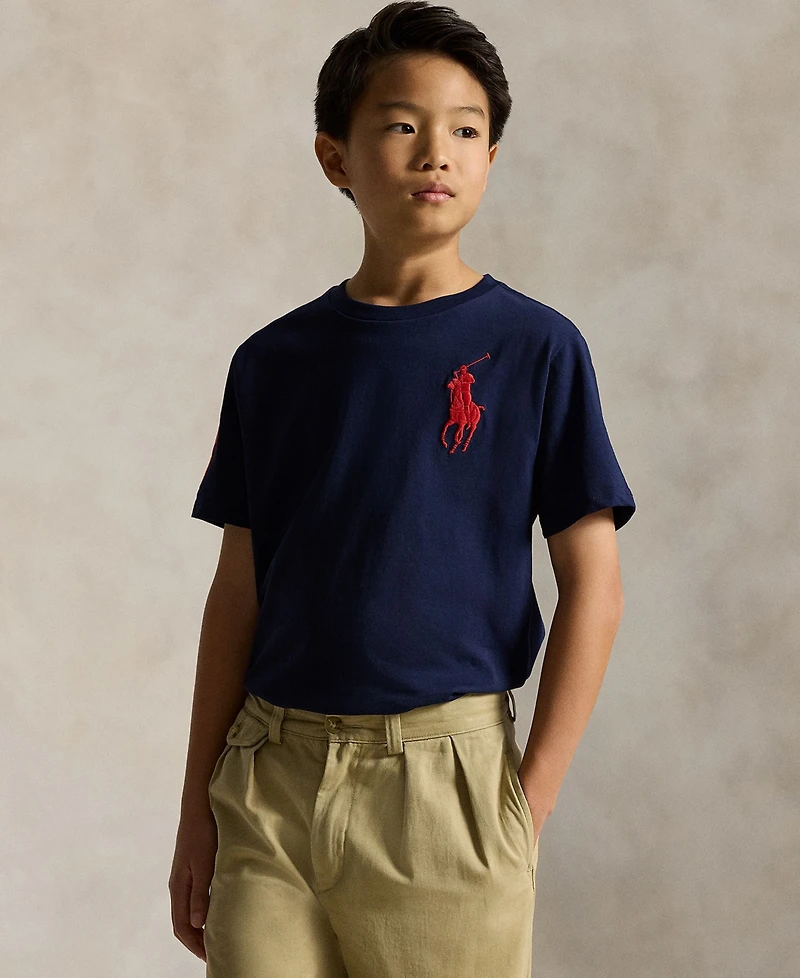 Polo Ralph Lauren Big Boys Pony Cotton Jersey T-shirt