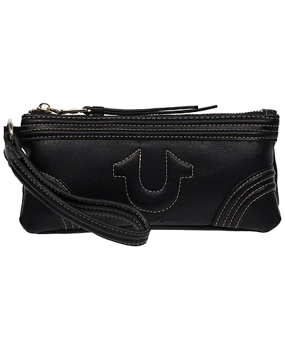 True Religion Bombe Horseshoe Wristlet Wallet
