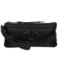 True Religion Bombe Horseshoe Wristlet Wallet