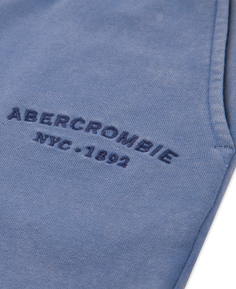 abercrombie kids Boys' Sunfaded Fleece Pull-on Shorts