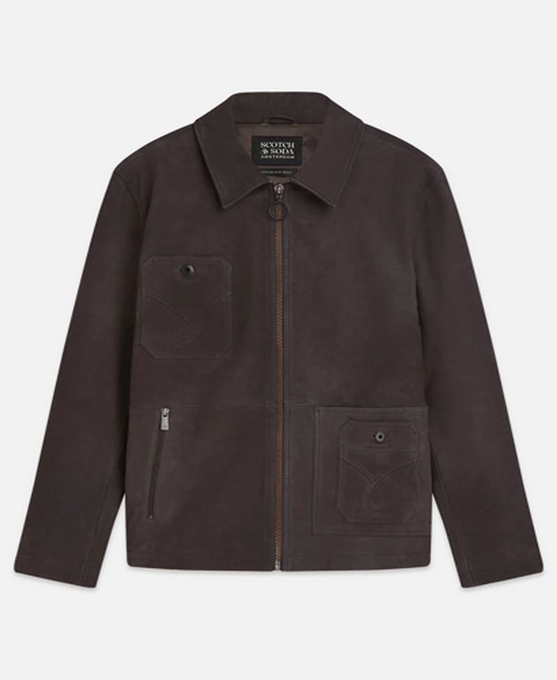 Scotch & Soda Men's Dispatch Long-Sleeve Jacket