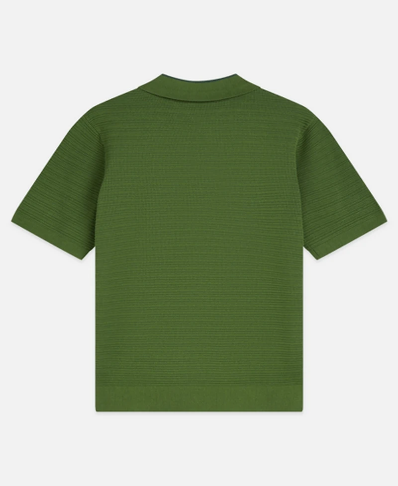 Scotch & Soda Men's Knitted Regular-Fit Polo T-Shirt