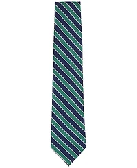 B by Brooks Brothers Men's Classic Textured Bold Stripe Pattern Tie